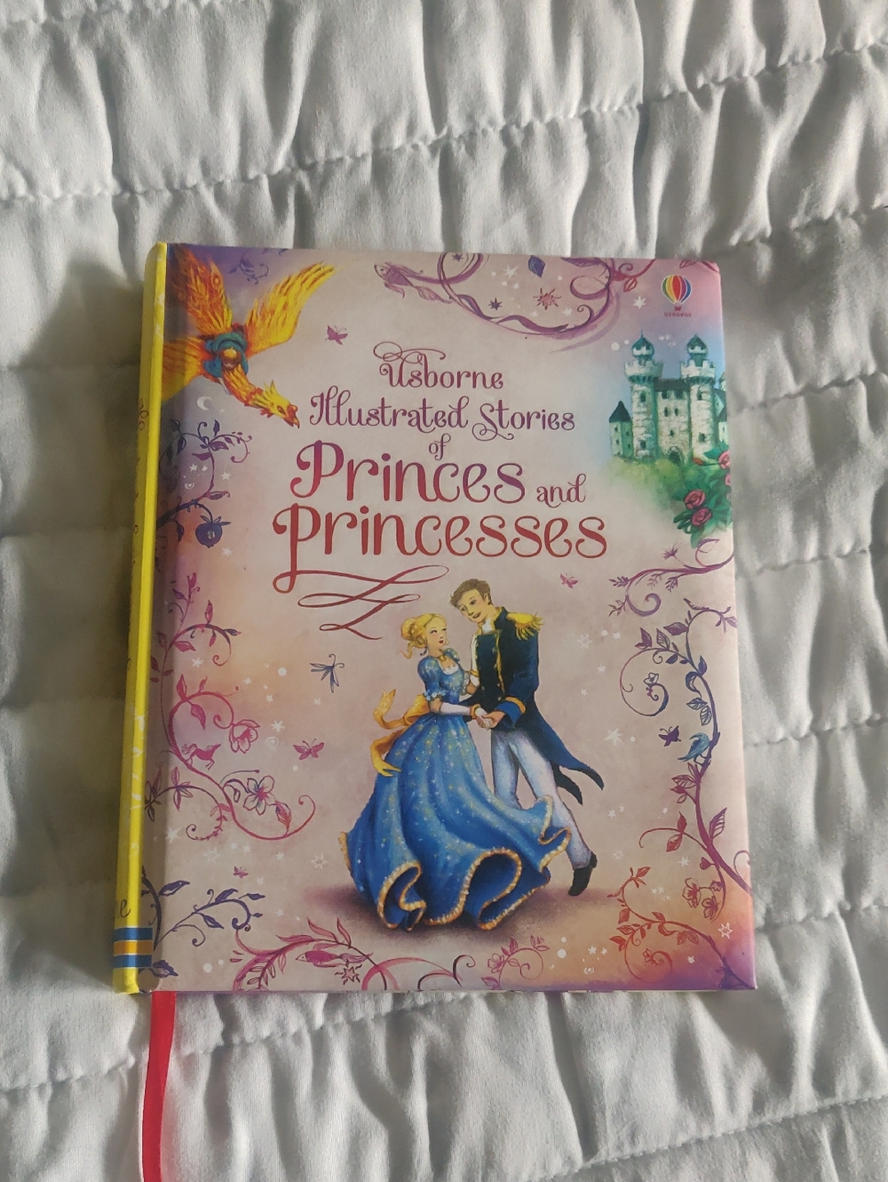 Usborne Illustrated Stories Of Princes & Princesses Educational Y2K Cottagecore